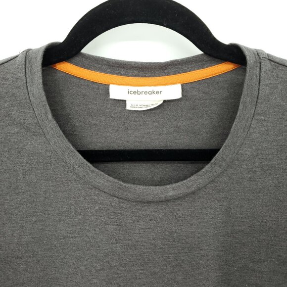 Icebreaker Central Classic Short Sleeve T-Shirt Short Sleeve M Gray - Picture 7 of 15